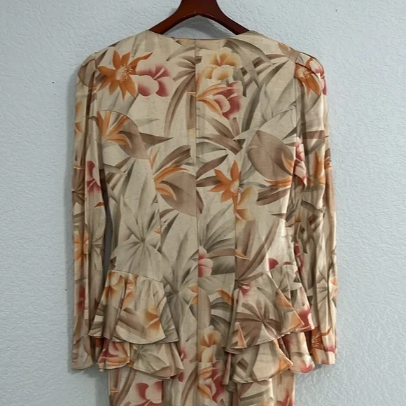 Young Edwardian Vintage 80s Floral Dress
